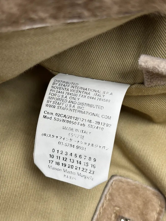 Maison Margiela Beige Lambskin Shearling Handle Bag eBukiSn 18