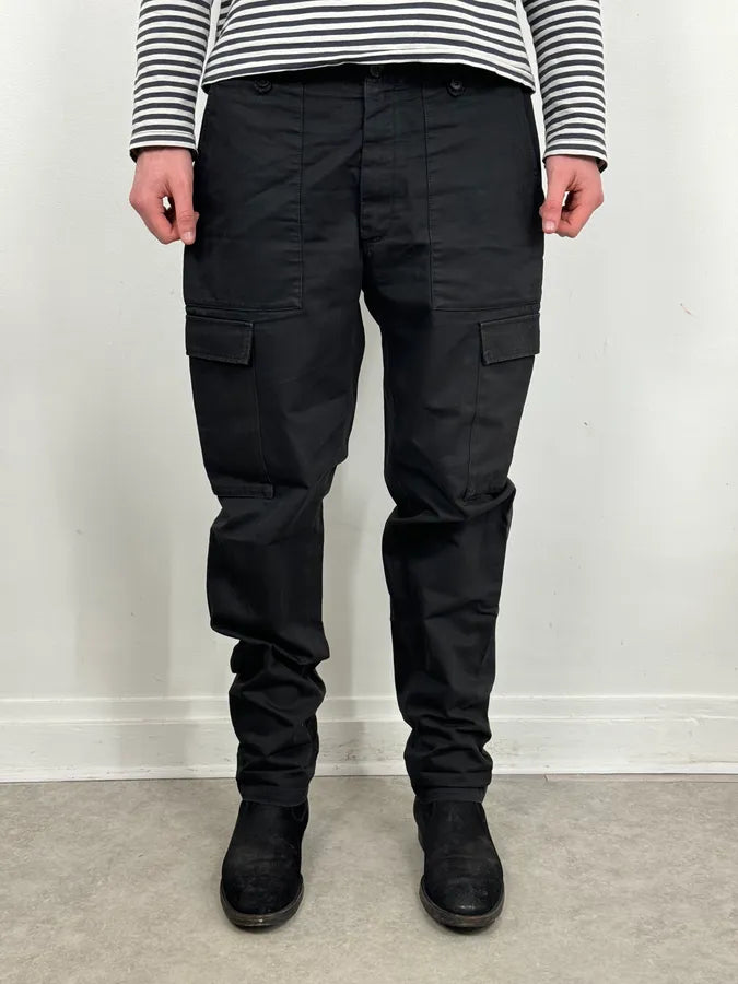 SS2017 Maison Margiela Black Cargo Minimalist Pants kFsVZDk 1