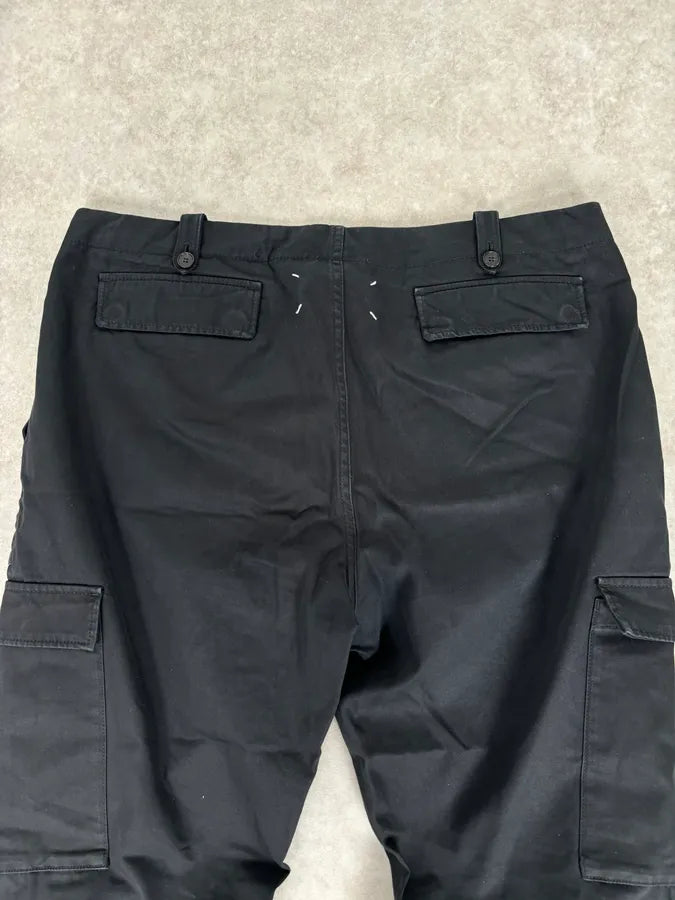 SS2017 Maison Margiela Black Cargo Minimalist Pants kFsVZDk 6