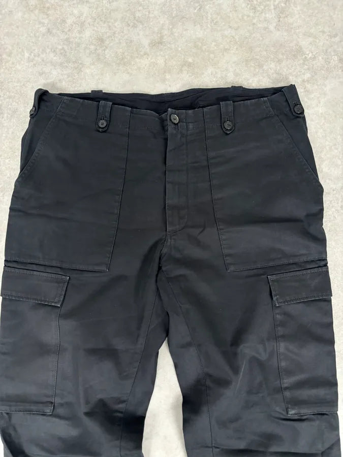 SS2017 Maison Margiela Black Cargo Minimalist Pants kFsVZDk 4