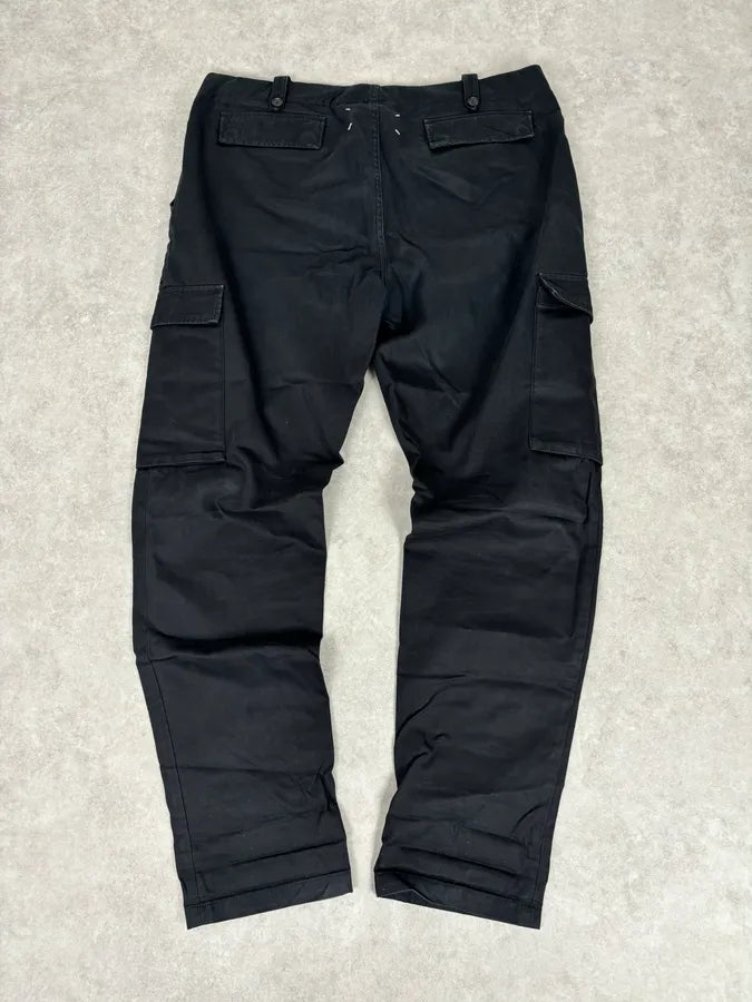 SS2017 Maison Margiela Black Cargo Minimalist Pants kFsVZDk 5