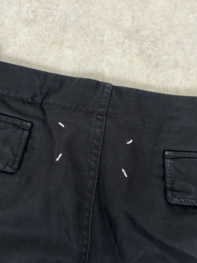 SS2017 Maison Margiela Black Cargo Minimalist Pants kFsVZDk 7