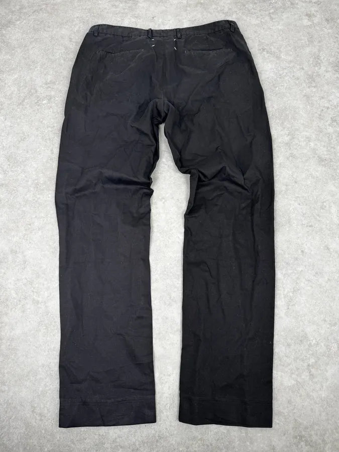 AW2016 Maison Margiela Black Classy Chino Pants xJHvcNp 0