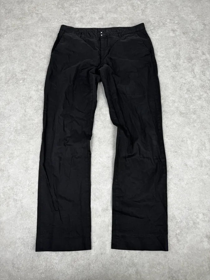 AW2016 Maison Margiela Black Classy Chino Pants xJHvcNp 4