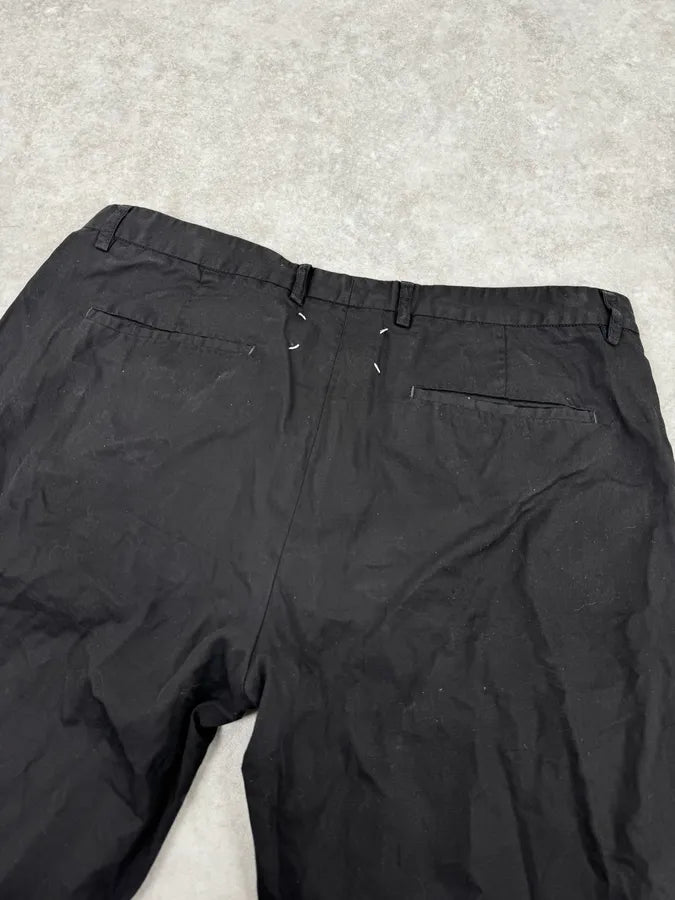 AW2016 Maison Margiela Black Classy Chino Pants xJHvcNp 6