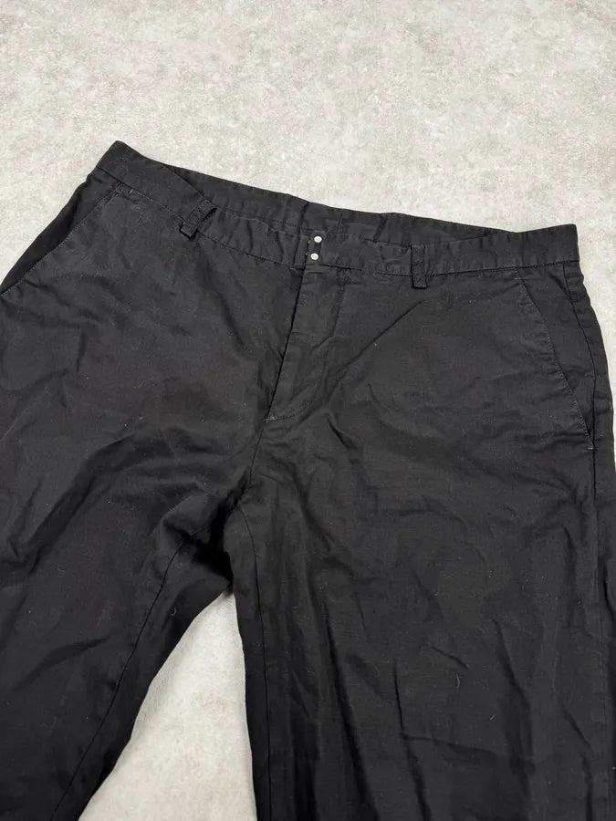 AW2016 Maison Margiela Black Classy Chino Pants xJHvcNp 5