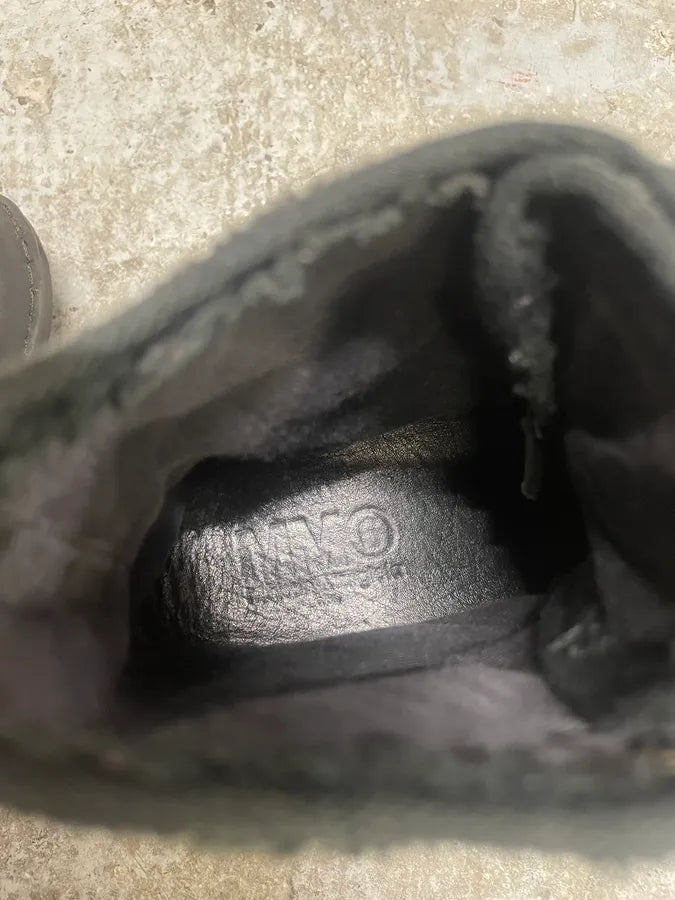 Maison Margiela Black Distressed High Shoes RvqUZRI 10