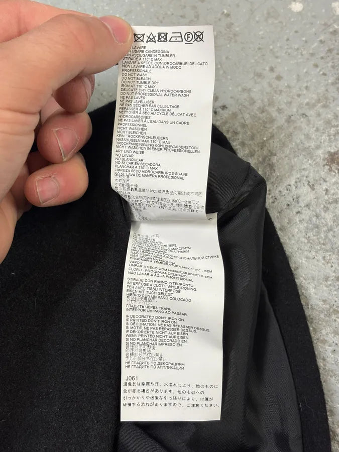 Maison Margiela Black Fringe Trompe L’oeil Skirt XnGiPuI 8