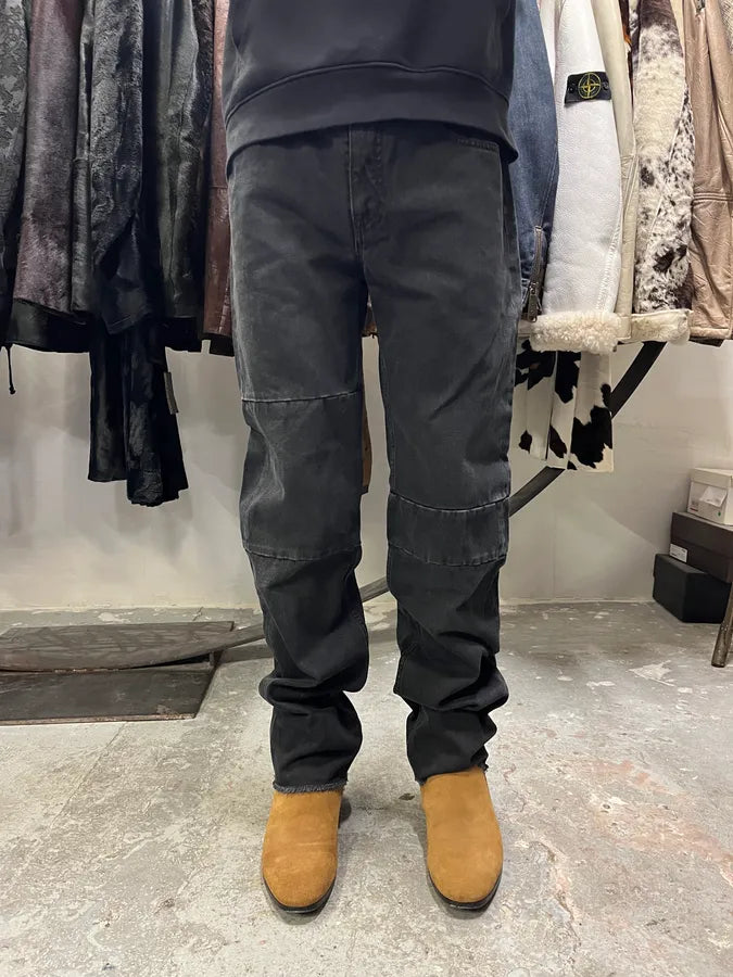 Maison Margiela Black Grey Distressed Jeans (M) BRubBZe 1