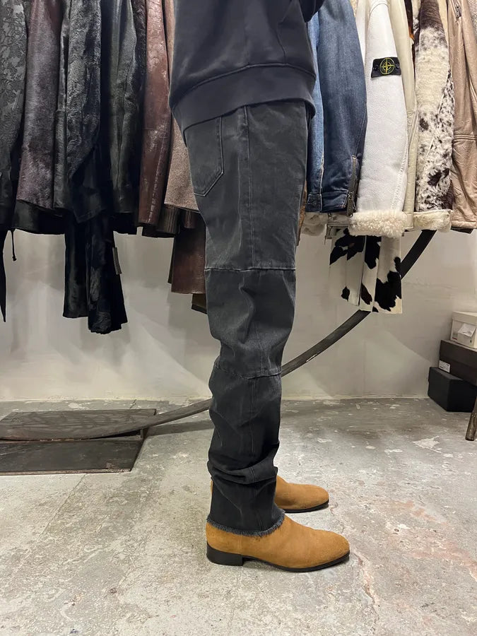 Maison Margiela Black Grey Distressed Jeans (M) BRubBZe 7