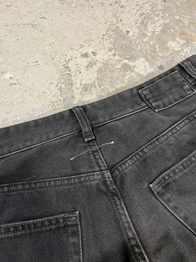 Maison Margiela Black Grey Distressed Jeans (M) BRubBZe 9