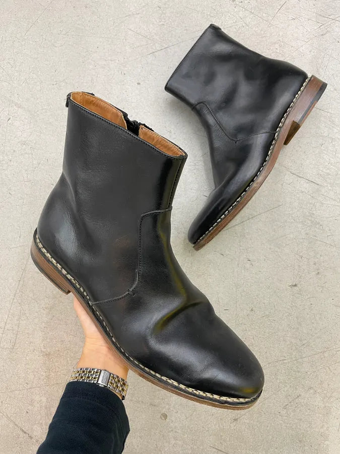 Maison Margiela Black Leather Boots jswtjkq 0