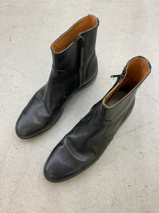 Maison Margiela Black Leather Boots jswtjkq 2