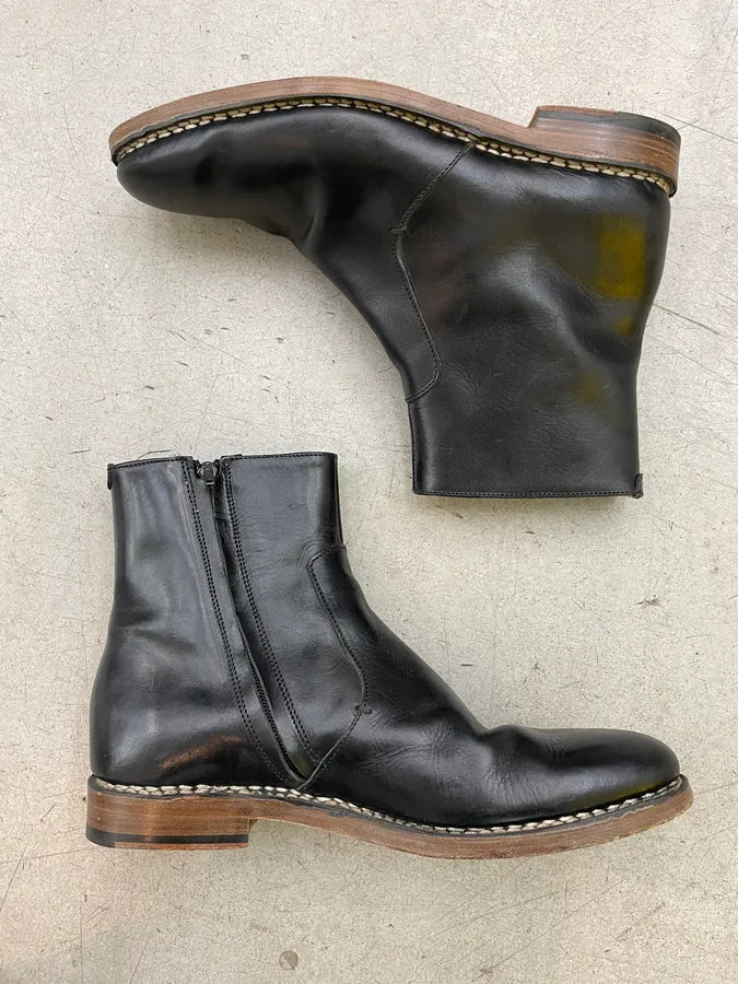 Maison Margiela Black Leather Boots jswtjkq 5