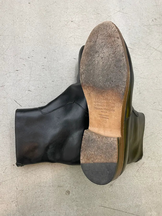 Maison Margiela Black Leather Boots jswtjkq 6