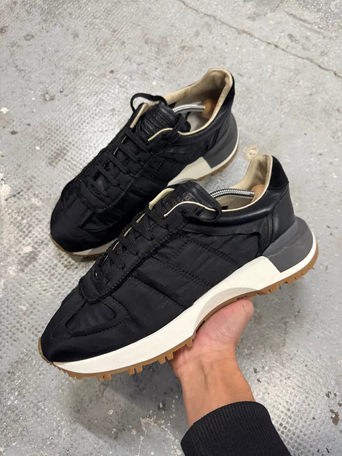 Maison Margiela Black Low Trainers Sneakers (44eu/us10) ATxwmIq 2