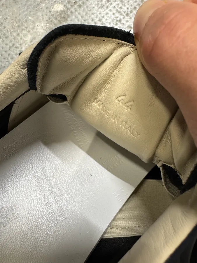 Maison Margiela Black Low Trainers Sneakers (44eu/us10) ATxwmIq 7