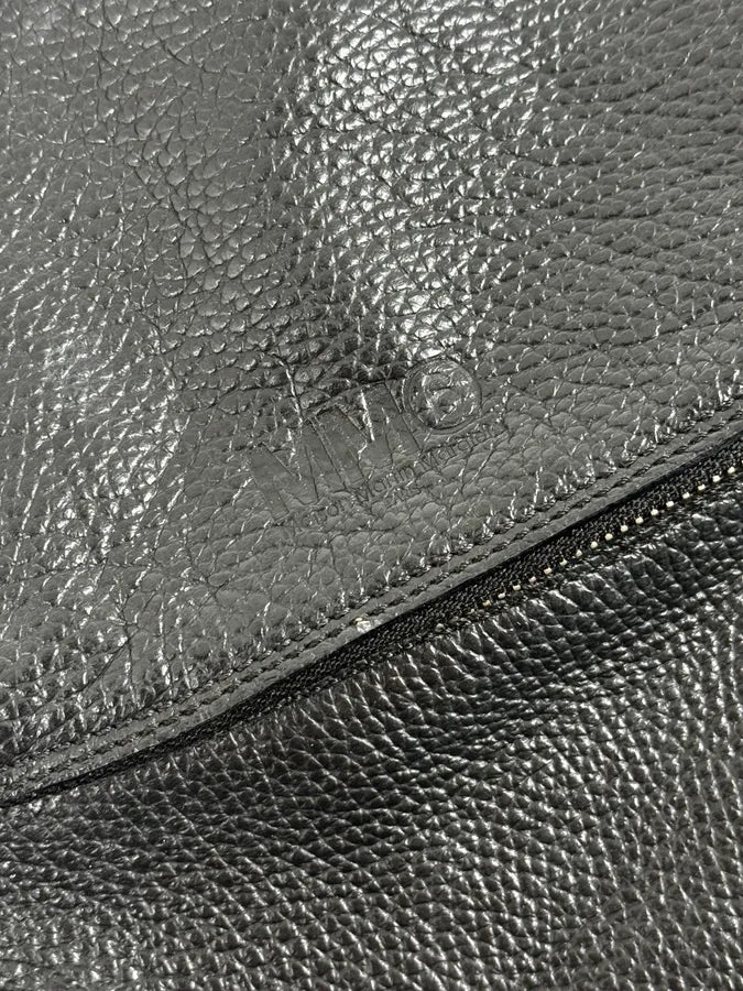 Maison Margiela Black Squared Zip Shoulder Bag OgoIKzt 8