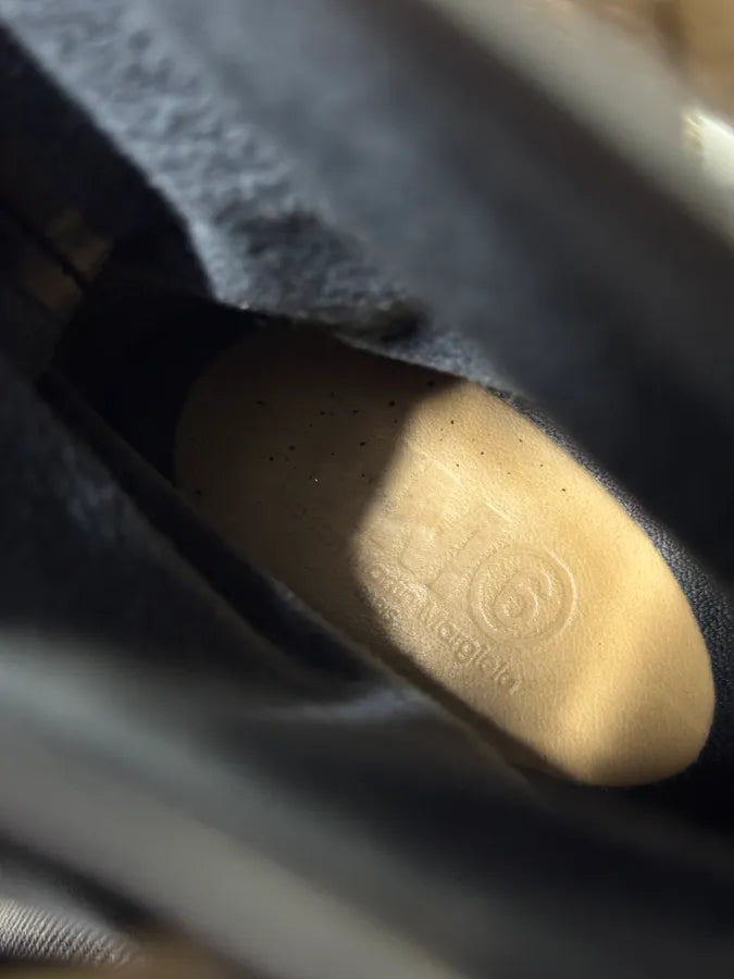 Maison Margiela Black Straps Leather Boots lSFJlhK 6