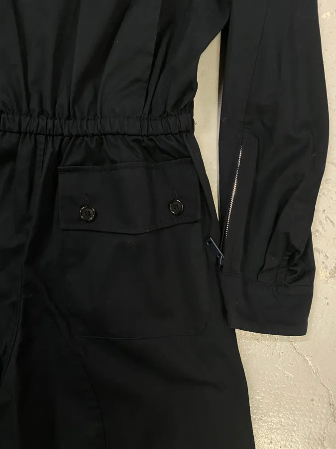 Maison Margiela Navy Trench Cropped Classy Jump Suit hZaQtJn 8