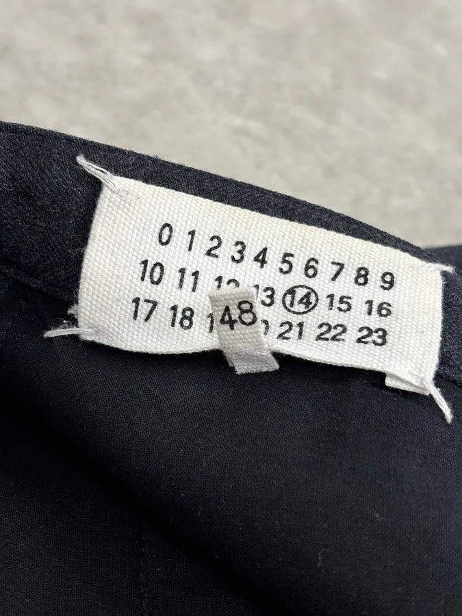 Maison Margiela Black Wool Minimalist Pants fCJPVLo 12