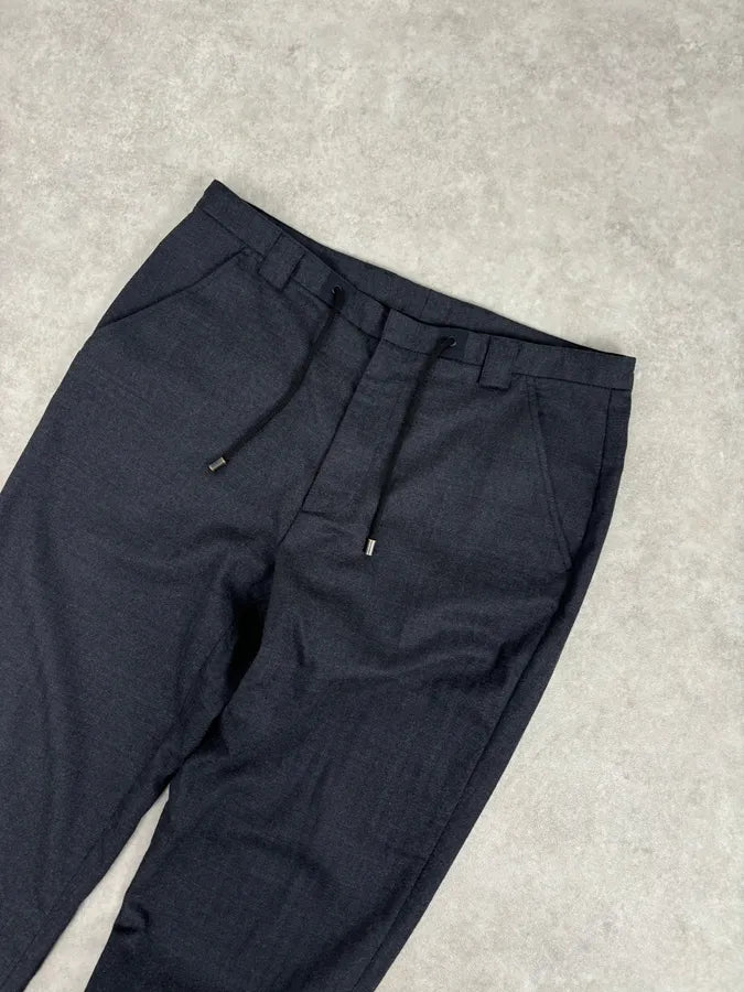 Maison Margiela Black Wool Minimalist Pants fCJPVLo 4