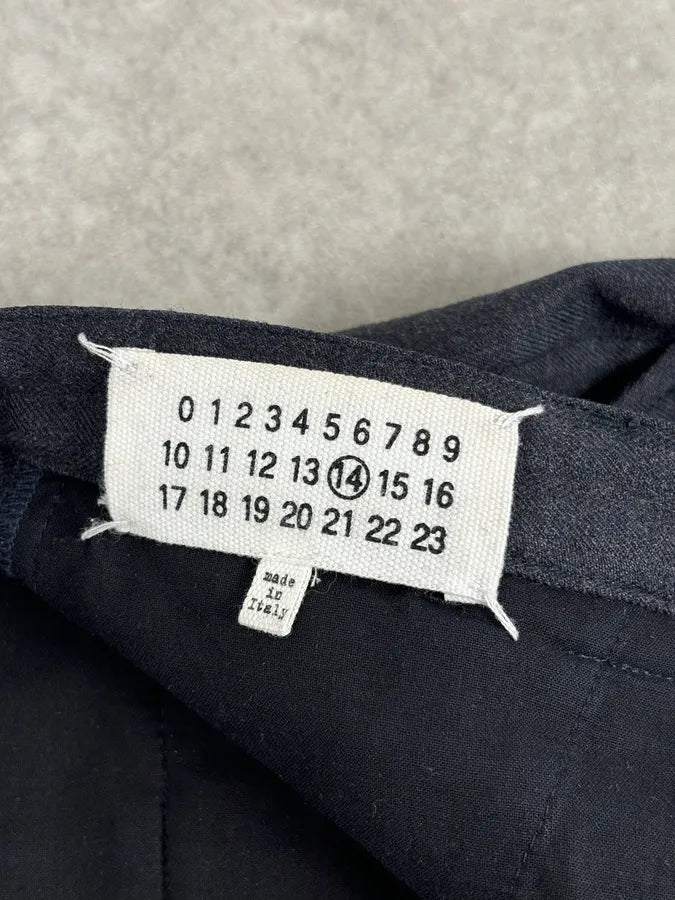 Maison Margiela Black Wool Minimalist Pants fCJPVLo 11