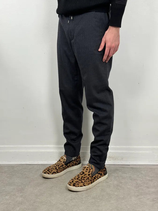 Maison Margiela Black Wool Minimalist Pants fCJPVLo 2