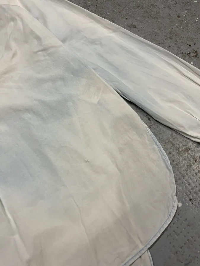 Maison Margiela Blue Henley Shirt (M/L) rQVssPv 13