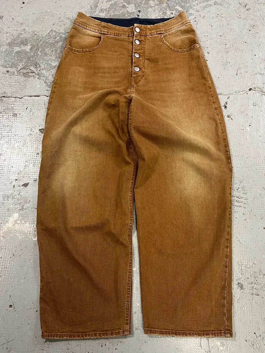 Maison Margiela Brown Large Relaxed Pants (S) bwxYBEl 0