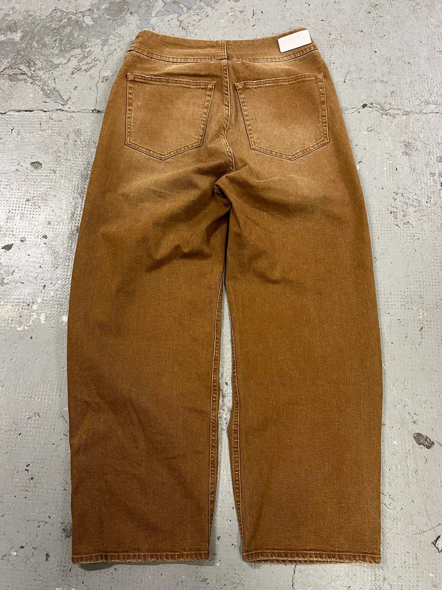 Maison Margiela Brown Large Relaxed Pants (S) bwxYBEl 6