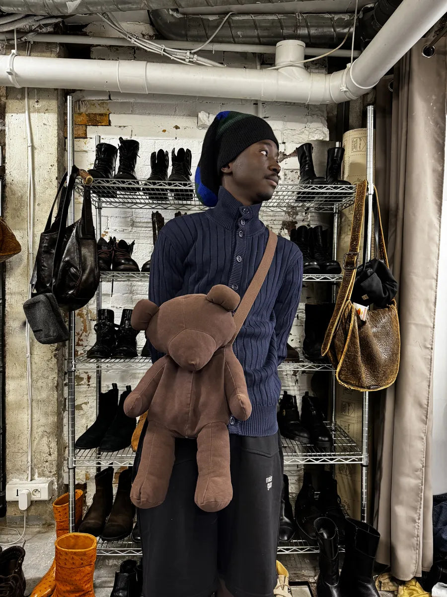 Maison Margiela Brown Teddy Bear Bag QRUfEaY 3