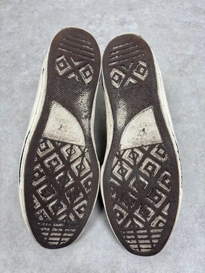 Maison Margiela Converse White Painted Sneakers vwhKyZh 7