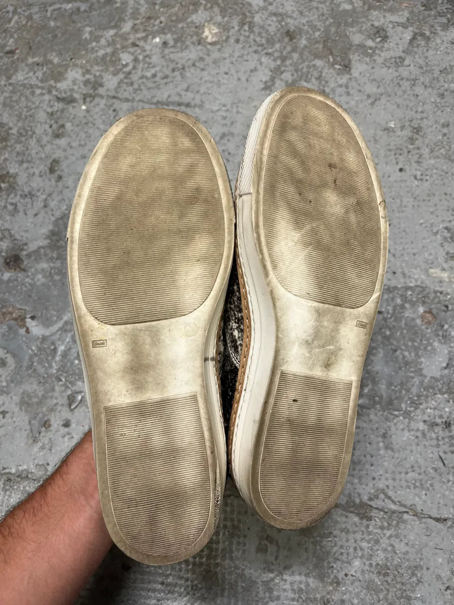 Maison Margiela Cow Fur Slip-On Shoes kZjISHz 5