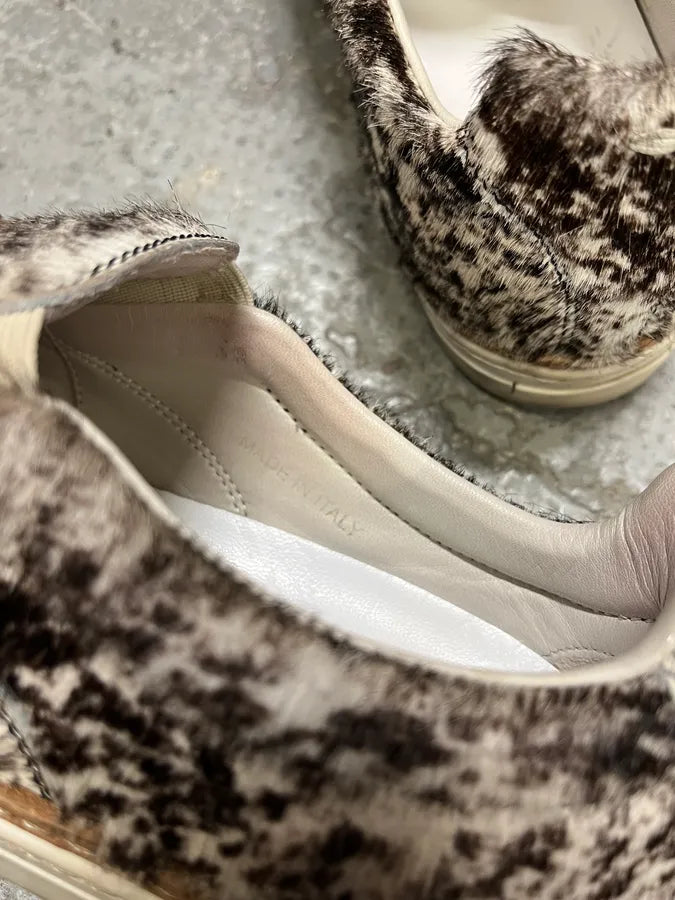 Maison Margiela Cow Fur Slip-On Shoes kZjISHz 6