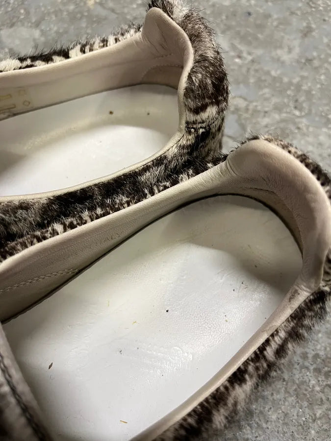 Maison Margiela Cow Fur Slip-On Shoes kZjISHz 7