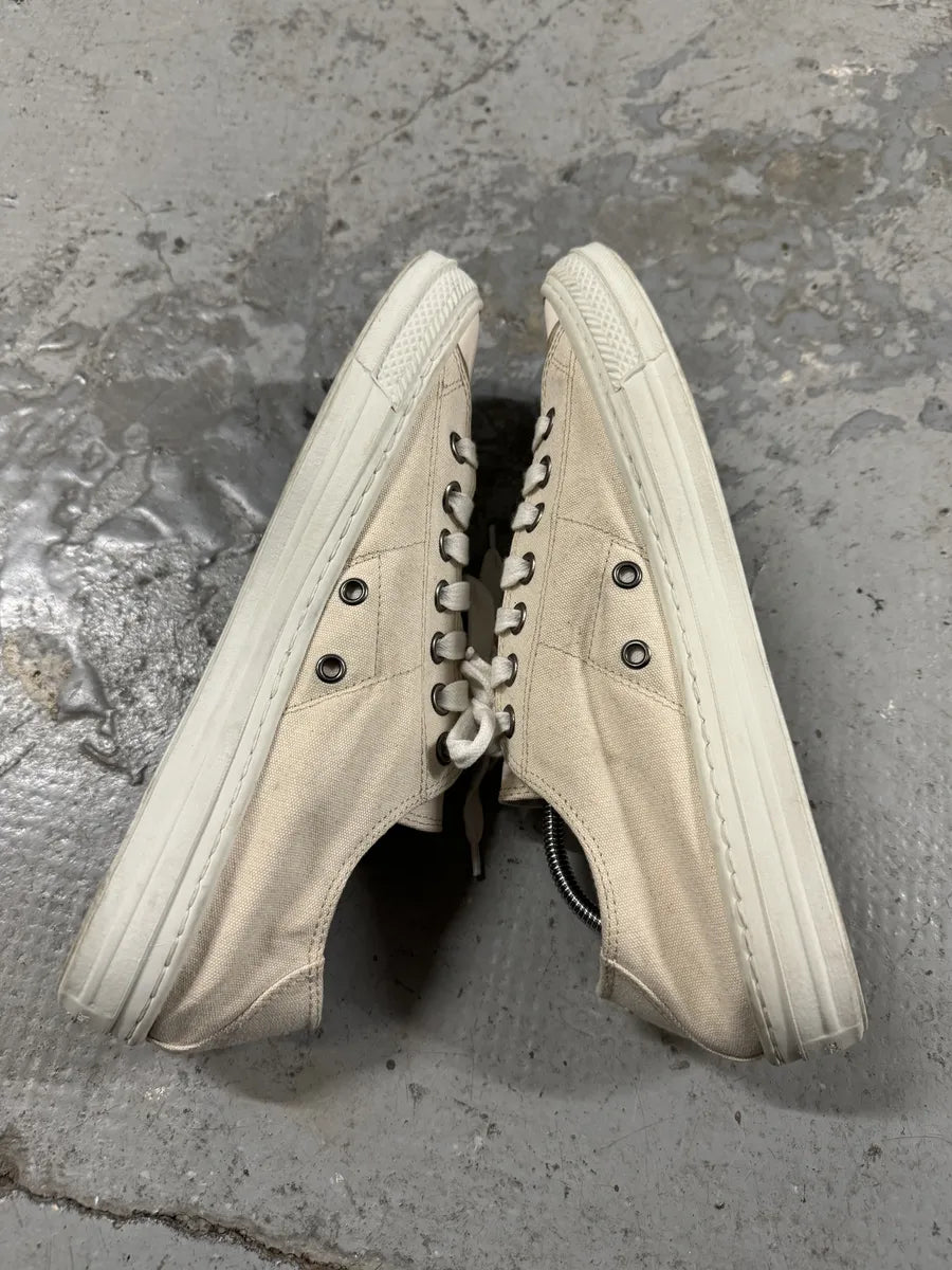 Maison Margiela Creamy Low Relaxed Shoes (42eu/us8.5) 1