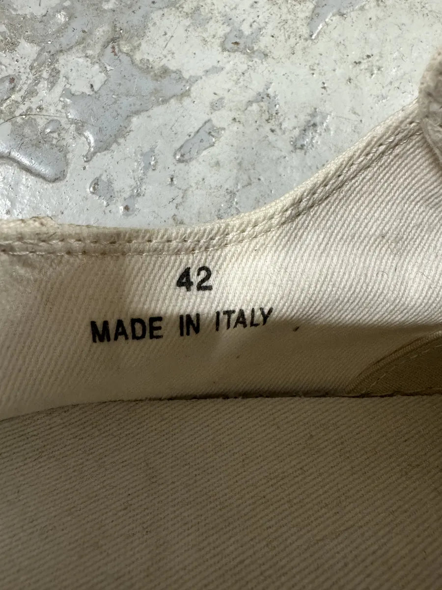 Maison Margiela Creamy Low Relaxed Shoes (42eu/us8.5) 9