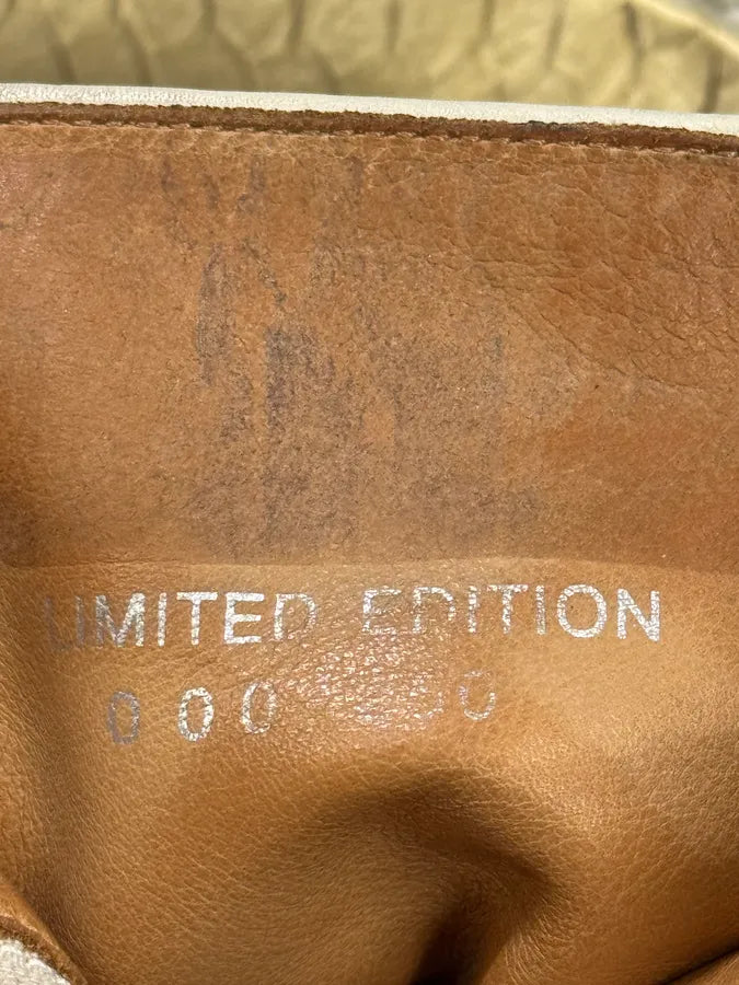 Maison Margiela Creamy Python Leather Boots wMjVMSy 8