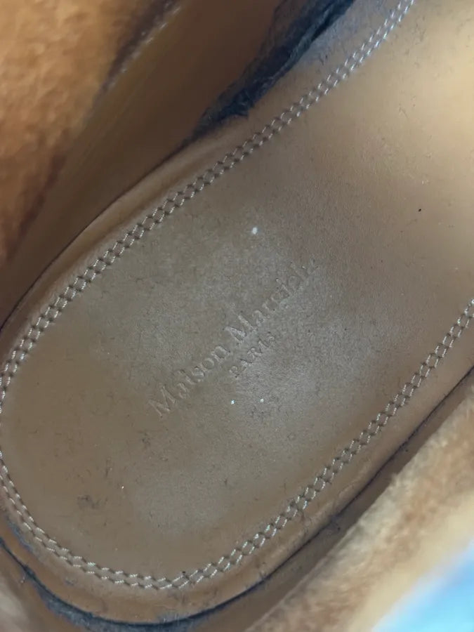 Maison Margiela Cut Black Leather Boots HjiolTn 5