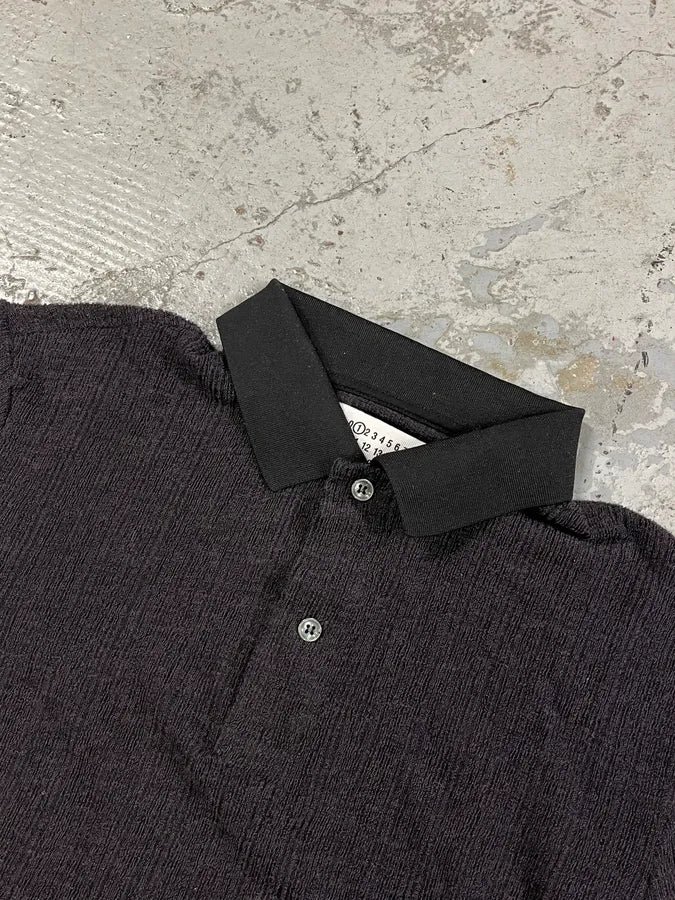 Maison Margiela Black Light Signature Polo Shirt tQAYdDZ 3