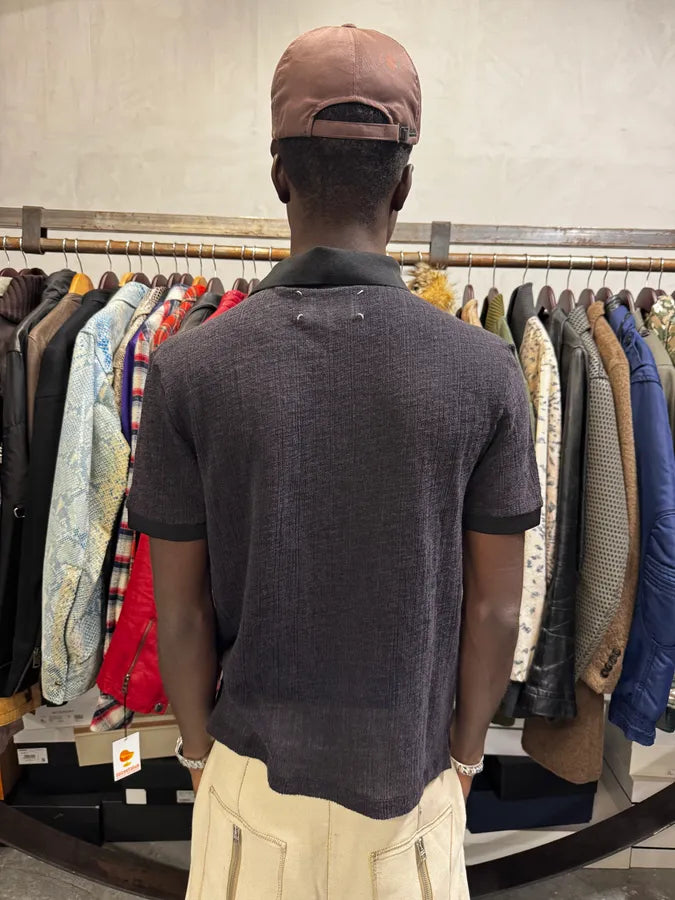 Maison Margiela Black Light Signature Polo Shirt tQAYdDZ 2