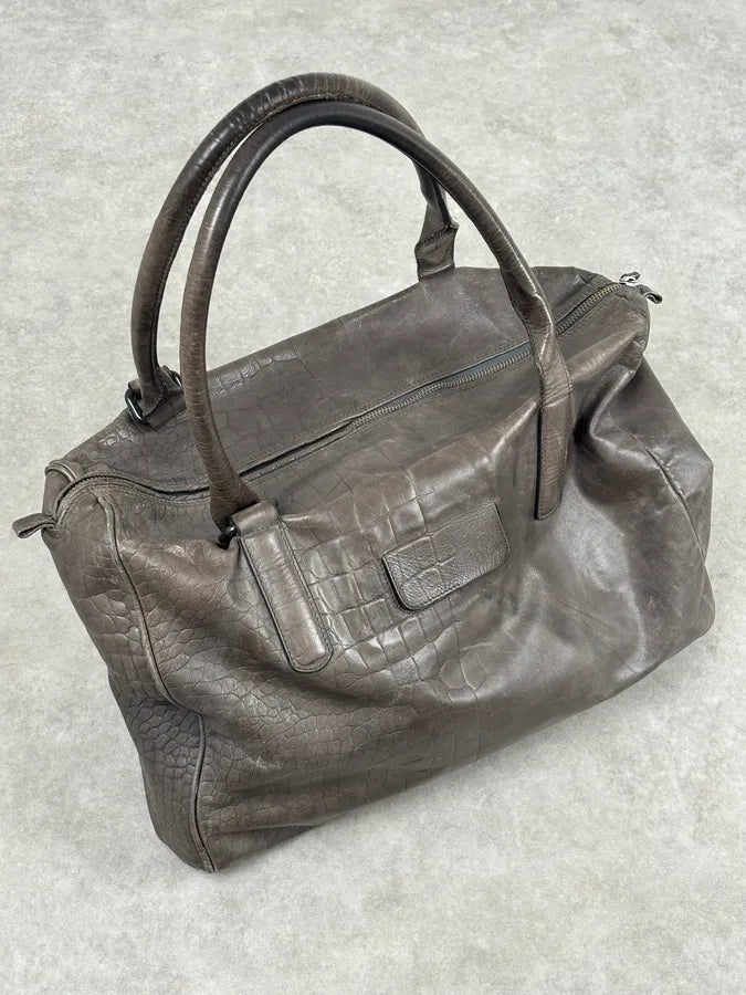 Maison Margiela Crocodile Effect Signature Leather Handle Bag uTWyyhH 12
