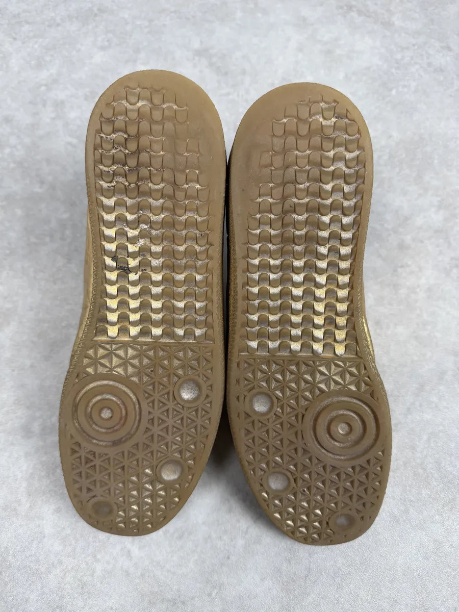 Maison Margiela Future Gold Patina Leather Sneakers xZZgGuj 10