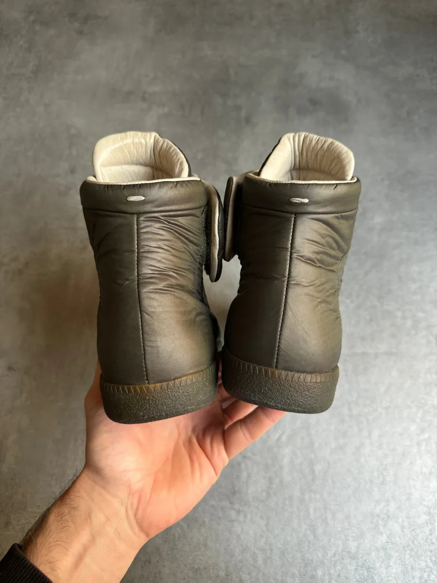 Maison Margiela Future High Olive Puffer Shoes AsFBfWL 4