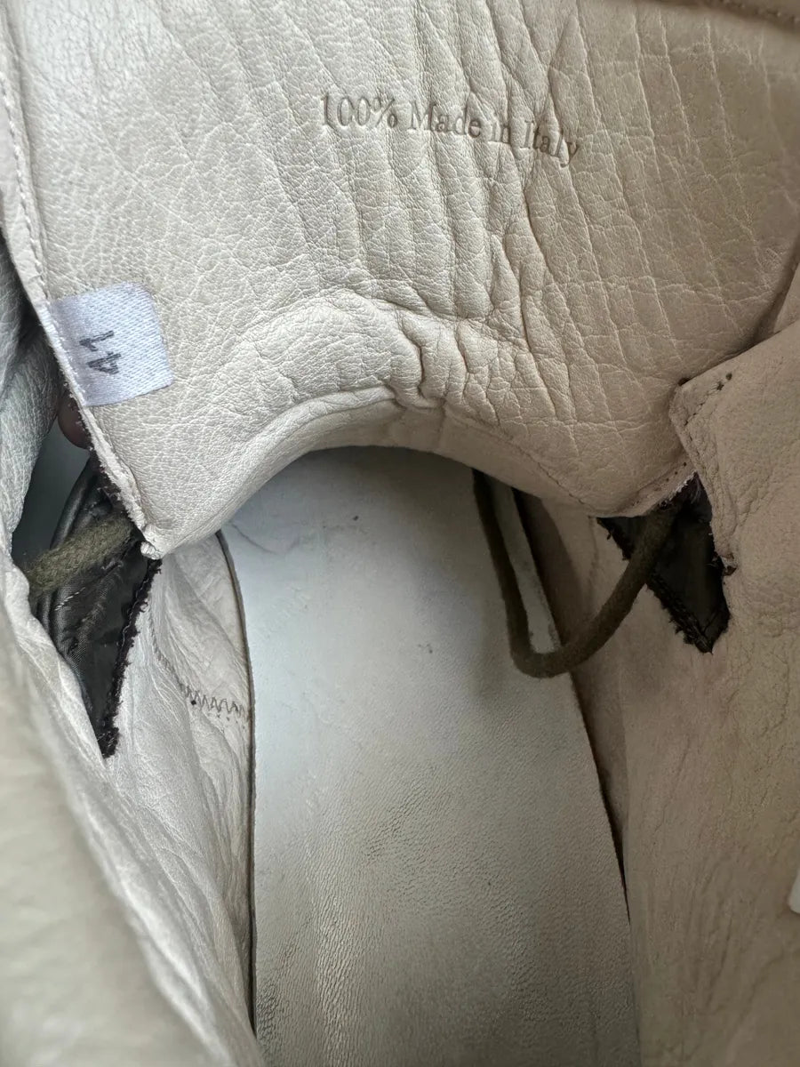 Maison Margiela Future High Olive Puffer Shoes AsFBfWL 8