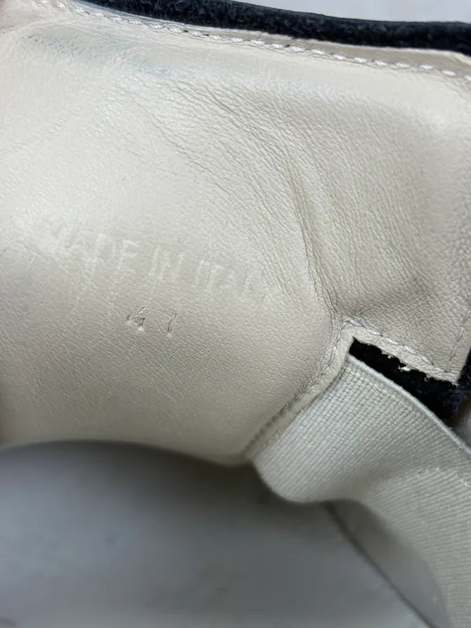Maison Margiela Replica Black Gats Low Sneakers CryRclG 8