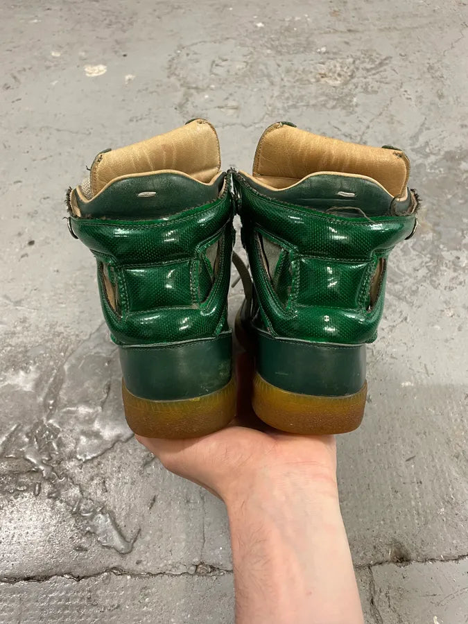 Maison Margiela Green Suede Leather Shoes (38eu/us5.5) 6