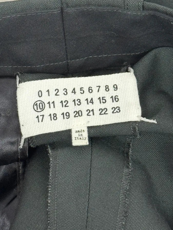 AW2021 Maison Margiela Black Signature Tailored Pants ghTOuwS 9