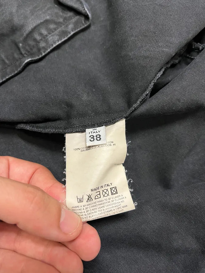 Maison Margiela Grey Avant-Garde Biker Jacket (XS/S) QBNDgHA 8